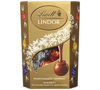 Lindt - Cornet Lindor Assorti Edition de Noël - 200g