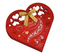 Lindt Lindor Boules de lait entier dans un emballage cadeau en forme de cœur 112g