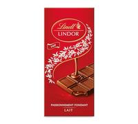 LINDT LINDOR - Chocolat au Lait Fondant, Saveur Crémeuse et Intense pour un Plaisir Raffiné (150g) - Le Lot De 4