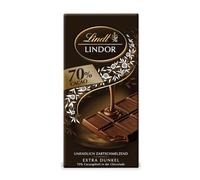 Lindt Lindor Chocolat Noir Intense à Cœur Fondant 100g