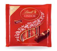 Lindt Lindor Stick Multipack Lait avec fourrage fondant 100g