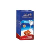 Lindt - Lot de 4 Tablettes MAÎTRE CHOCOLATIER - Chocolat au Lait Extra-fin, 4x100g