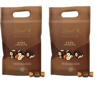 Lindt - Maxi Sachet NUXOR - Chocolat Noir et Noisettes entières, 700g, 1 Unité (Lot de 2)