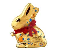 Lindt - LAPIN OR - Moulage Chocolat au Lait - Edition Solidaire - Idéal pour Pâques, 200g