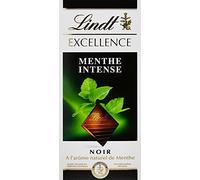 Lindt Tablette Menthe Intense Excellence, Chocolat Noir, 100g