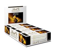 Lindt - Présentoir de 24 Barres EXCELLENCE - Chocolat Noir Orange, 24x35g