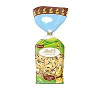 Lindt - Sachet 12 Mini Lapin Or - Chocolat noir - 60% de cacao - Fin et irrésistible - 120g - Lot de 4