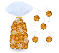 LINDT | Sachet de 40 Bouchées LINDOR Lait Caramel | 500 g de Chocolats à Offrir