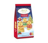 Lindt - Sachet de Mini-Moulages TEDDY - Chocolat au Lait - Idéal pour Noël, 118g