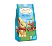 Lindt - Sachet de Moulages LAPIN OR - Chocolat au lait Caramel Sel, 130g