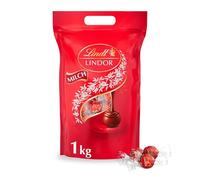 Lindt - Sachet Grand format LINDOR - Chocolat au Lait - Cœur Fondant, 1kg