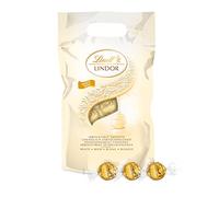 Lindt - Sachet Grand format LINDOR - Chocolat Blanc - Cœur fondant, 1kg | Chocolat Blanc • Fondant • À partager • Savoir-faire Lindt.