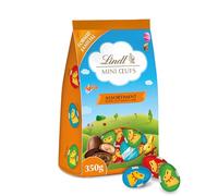 Lindt - Sachet MINI ŒUFS - Assortiment Chocolat Praliné, Lait Fondant et Noir, 350g