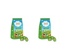 Lindt - Sachet MINI ŒUFS - Chocolat Lait Praliné - Idéal pour Pâques, 180g (Lot de 2)