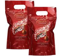 Lindt & Sprüngli Boulettes de lait entier Lindor, paquet de 2 (2 x 1kg)
