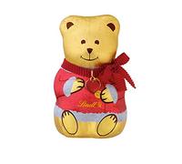 LINDT & SPRÜNGLI Lindt - Moulage Ours Fille/Garçon OURS - Chocolat au Lait - Chocolat de Noel - 100g