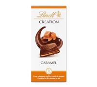 Lindt - Tablette CRÉATION Caramel - Chocolat au Lait , 150g | Chocolat Lait • Tablette • Gourmand • Caramel • Moment de plaisir.