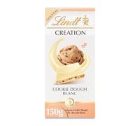 Lindt - Tablette CREATION Cookie Dough - Chocolat Blanc, 150g