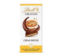 Lindt - Tablette CRÉATION Crème Brûlée - Chocolat au Lait, 150g