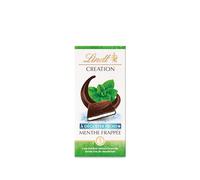 Lindt - Tablette Menthe Frappée CREATION - Chocolat Noir, 150g