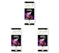 Lindt - Tablette EXCELLENCE Noir Figue Intense - Chocolat Noir, 100g (Lot de 3)