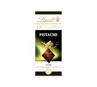 Lindt - Tablette EXCELLENCE Noir Pistache à la Pointe de Sel - Chocolat Noir, 100g