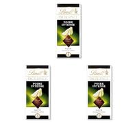 Lindt - Tablette EXCELLENCE Noir Poire Intense - Chocolat Noir, 100g (Lot de 3)