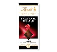 Lindt - Tablette Framboise Intense EXCELLENCE - Chocolat Noir - 100g