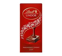 Lindt - Tablette LINDOR - Chocolat au Lait - Cœur Fondant, 150g