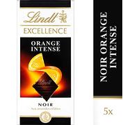 Lindt Excellence Noir Orange Intense - 100 g
