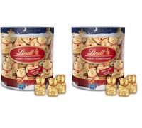Lindt - Tubo OURS au Chocolat au Lait - OURS doré Miniature - Édition de Noël - Idéal à partager - 700 g (Lot de 2)