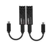LINDY 100m Fibre Optic USB 3.2 Type C Extender