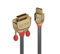 LINDY 10m HDMI to DVI-D Cable, Gold Line