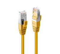 LINDY 1m Cat.6A S/FTP LSZH Network Cable Yellow
