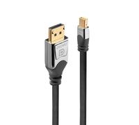 CROMO - Câble DisplayPort - Mini DisplayPort (M) pour DisplayPort (M) - DisplayPort 1.2 - 1 m - support 4K - gris