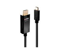 LINDY 1m USB Type C to HDMI 4K60 Adapter Cable with HDR