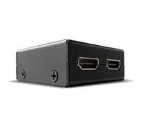 Lindy 2 Port HDMI 18G Bi-Directional Switch - Commutateur vidéo/audio - 2 x HDMI - de bureau Noir G