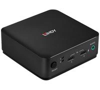 LINDY 2 Port Type C, DisplayPort 1.2 KVM Switch 2 ports Commutateur KVM Display-Port 3840 x 2160 Pixel