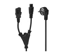 Lindy 30047 Câble secteur Y vers IEC C13/C5