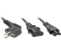 Lindy 30047 câble électrique Noir Coupleur C13 Coupleur C5
