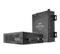 LINDY 300m Fibre Optic HDMI 18G & USB KVM Extender - Transmetteur et récepteur - rallonge écran-clavier-souris/USB - USB - jusqu'à 300 m - 850 nm