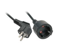 - Rallonge de câble d'alimentation - power CEE 7/7 (F) pour power CEE 7/7 (M) - 10 m - noir