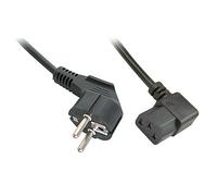 Lindy 30309 câble électrique Noir 5 m CEE7/7 IEC 320