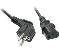 Lindy 30334 Câble d'alimentation noir 0,7 m Fiche secteur type A IEC C13