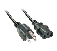 Câble de raccordement LINDY alimentation [1x Prise mâle USA - 1x Secteur femelle C13] 2.00 m noir