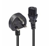 Lindy 30430 câble électrique Noir 0,2 m Prise d'alimentation type G IEC C13