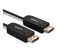 LINDY 30m Fibre Optic Hybrid DP 2.0 UHBR10 Cable