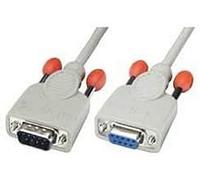 LINDY 31523 - Câble Rallonge RS232 - Sub-D 9 Mâle à Sub-D 9 Femelle - 1:1 - 20m