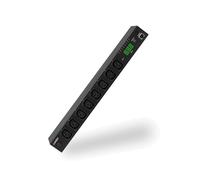 Lindy 32657 Multiprise Rackable 19" - 220V, Dimensions 483x90x43mm, Poids 1.48kg - Référence Fabricant 32657