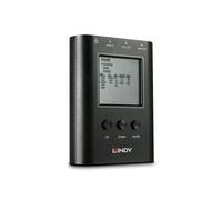 Lindy 32675 Générateur de Mires HDMI 2.0 18G 4K@60Hz HDR Test Signal Vidéo & Analyse, HDCP 2.2, Profondeur de couleur 16 bit, Boîtier Métal